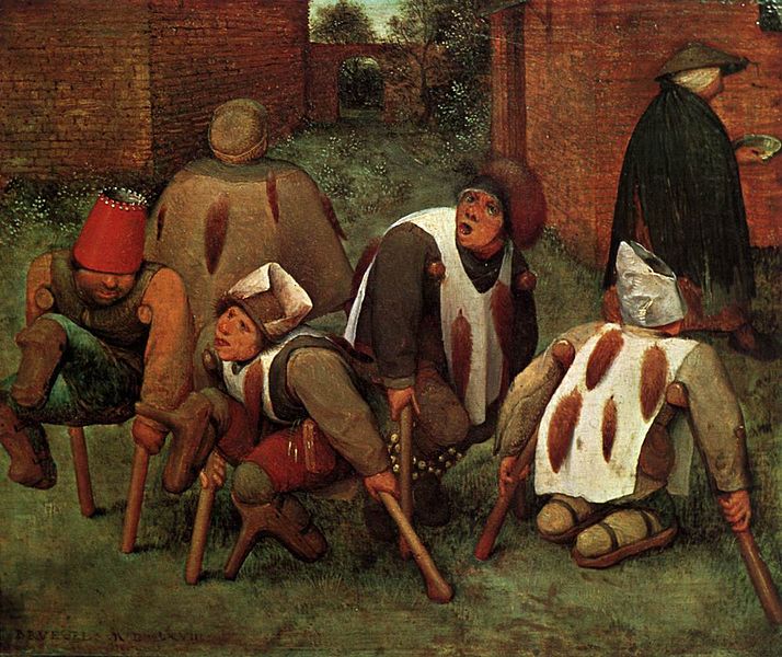 Pieter Bruegel the Elder The Cripples